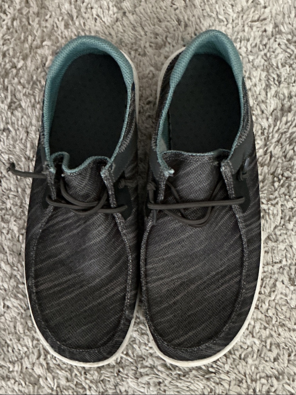 Hey Dude Slip-On Loafers breathable soles eclectic grandpa sporty collegiate 9